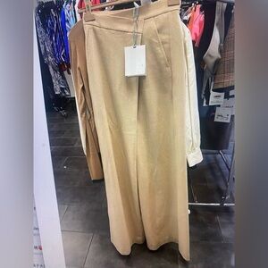 MaxMara long trouser camel wool